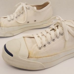 Vintage 80s Jack Purcell Converse Shoes USA Made